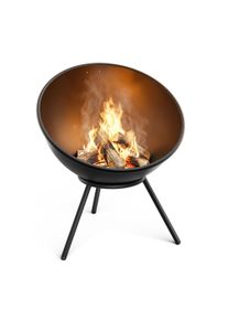 Klarstein Fireball alacsony tűzt&aacute;l | szikrav&eacute;delem | korr&oacute;zi&oacute;&aacute;ll&oacute; | massz&iacute;v | 43 cm | fekete
