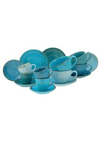 Creatable , Blau , Keramik , 100 ml,300 ml , Kochen & Essen, Geschirr, Tassen, Tassen-Sets