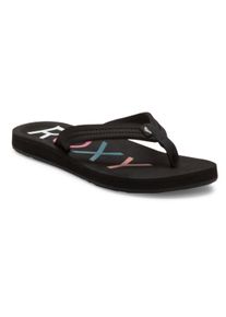 Zehentrenner Roxy "Vista", Damen, Gr. 9(40), schwarz, Obermaterial:Obermaterial: 85% EVA, 10% PU, 5% Microfaser / Futter: 100% EVA / Au&szlig;ensohle: 100% TPR;, Schuhe Zehentrenner