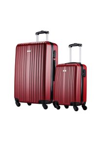 Tchibo - 2 Slazenger Koffer - bordeaux