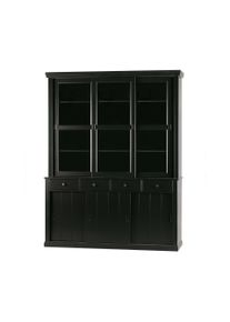 Tchibo - Woood &raquo;Lagos&laquo; Buffetschrank - 166x48x215cm - schwarz - Holz