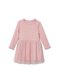 Tchibo - Kinder-Rippkleid - M&auml;dchen - Gr. 110/116 - wei&szlig;