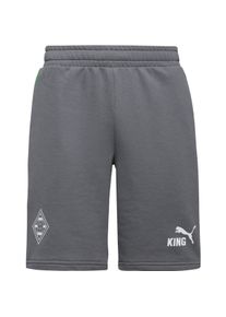 Puma Borussia M&ouml;nchengladbach King Sweatshorts Herren - Gr&ouml;&szlig;e M - grau