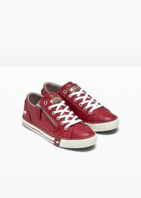 Sneaker Mustang con cerniera, Rosso, Taglia 42, bonprix