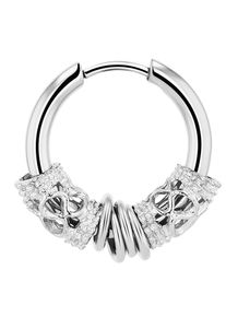 Adelia&acute;s Paar Ohrh&auml;nger ADELIA&acute;S "Unisex Ohrringe aus Edelstahl", silber, Ohrringe, Damen, Edelstahl, Paar Ohrh&auml;nger