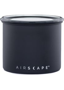 Vorratsdose AIRSCAPE "Airscape", schwarz, B:12,1cm H:14cm L:12,1cm &Oslash;:12,1cm, Edelstahl, Kunststoff, Lebensmittelaufbewahrungsbeh&auml;lter, Vorratsdose, mit Ventil-Deckel, robuste Verarbeitung