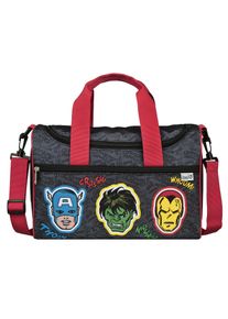 Sporttasche Scooli "Jurassic World", M&auml;dchen, Gr. B/H/T: 35cm x 23cm, avengers, Polyester, Taschen Sporttasche