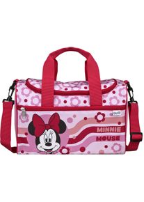 Sporttasche Scooli "Jurassic World", M&auml;dchen, Gr. B/H/T: 35cm x 23cm, minnie mouse, Polyester, Taschen Sporttasche