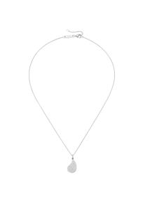Kette mit Anh&auml;nger "Kette Anh&auml;nger Tropfen, mit Zirkonia, Silber 925", silber, Giorgio Martello MILANO, Halsketten, Damen, Silber 925 (Sterlingsilber), Kette mit Anh&auml;nger