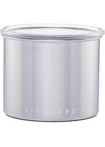Vorratsdose AIRSCAPE "Airscape", silber, B:12,1cm H:14cm L:12,1cm &Oslash;:12,1cm, Edelstahl, Kunststoff, Lebensmittelaufbewahrungsbeh&auml;lter, Vorratsdose, mit Ventil-Deckel, robuste Verarbeitung