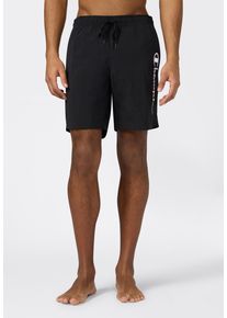 Badeshorts Champion "7-inch Men's swim shorts", Herren, Gr. XL, N-Gr, nbk, Web, Polyamid, unifarben, Badehosen Badeshorts, f&uuml;r sportliche Aktivit&auml;ten, mit Logostickerei, pflegeleicht