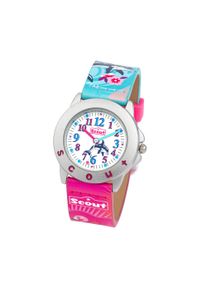 Quarzuhr Scout "Flamingo", bunt, Armbanduhren, M&auml;dchen, Quarzuhr, Armbanduhr, Kinderuhr, M&auml;dchen, analog