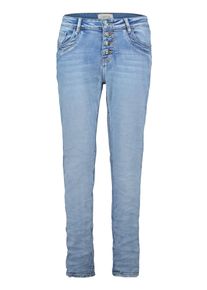Boyfriend-Hose Cartoon "Boyfriend-Jeans im Vintage-Look", Damen, Gr. 36, EURO, blau, Obermaterial: 72% Baumwolle CO. 24% Polyester PES. 2% Elasthan EL. 2% Viskose CV., Hosen Boyfriend-Hose