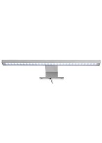 LED Spiegelleuchte TRENDTEAM, kaltwei&szlig;, B:11cm H:5cm L:30cm, Leuchten, LED Spiegelleuchte, L&auml;nge 30 cm - LED Badaufbauleuchte mit kaltem Licht - Mit Multibox