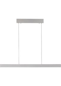 Paul Neuhaus LED Pendelleuchte "Adriana Square", silberfarben, 6, H: 60cm, 1 Stk., Leuchten, Touchdimmer, CCT 2700-5000K, getrennt schaltbar, Memory, Comfort -Lift, LED Pendelleuchte