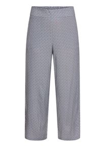 Marlene-Hose Betty Barclay "Marlene-Hose mit elastischem Bund", Damen, Gr. 48, EURO, blau, dunkelblau, Obermaterial: 100% Viskose CV., Hosen Marlene-Hose