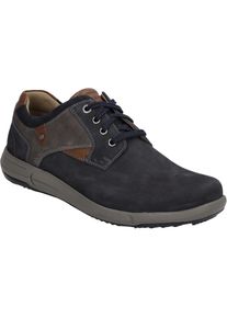 Schn&uuml;rschuh Josef Seibel "Enrico 11, ocean-kombi", Herren, Gr. 41, blau (ocean, kombi), Obermaterial: 100% Rindsleder Leather cow., Schuhe Schn&uuml;rschuh