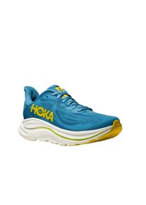 Laufschuh Hoka One One "CLIFTON 10", Herren, Gr. 45, alpine blau, foggy night, Synthetik, Textil, mehrfarbig, Schuhe Laufschuh