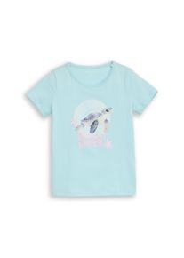 T-Shirt Tom Tailor, M&auml;dchen, Gr. 92/98, cool lila, Single Jersey, Obermaterial: 100% Baumwolle, regular fit, Shirts T-Shirt