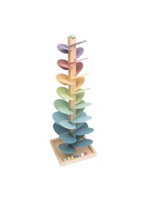 My Baby Lou Kugelbahn, Mehrfarbig, Naturfarben, Holz, Holzwerkstoff, Schima, Sperrholz, 22x67x22 cm, EN 71, Spielzeug, Holzspielzeug