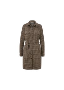 Tchibo - Lezser ruha jacquard ty&uacute;kl&aacute;bmint&aacute;val - nő - m&eacute;ret XL 48/50 - fekete/jacquard
