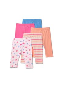 Tchibo - 5 gyerekleggings - kisgyerek - m&eacute;ret 86/92 - k&eacute;k/mint&aacute;s