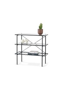 Tchibo - Konzolasztal sz&eacute;less&eacute;g: kb. 90 cm - fekete