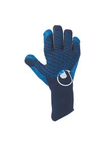 Torwarthandschuhe Uhlsport "Torwarthandschuhe FM AQUAGRIP HN", Herren, Gr. 7, blau (marine, pacific blau, wei&szlig;), Obermaterial: 81% Gummi rubber. 13% Polyester PES. 6% Nylon NY., Handschuhe Torwarthandschuhe