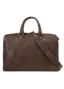 Harold'S Aktentasche HAROLD'S, Gr. B/H/T: 42cm x 31cm x 8cm onesize, braun, Leder, unifarben, Taschen Aktentasche, echt Leder