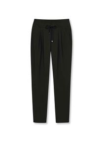 Madeleine Mode Jogger Pants MADELEINE "Hose Leichte Jogg-Pants mit Bundfalten", Damen, Gr. 48, N + K Gr, schwarz, Obermaterial: 82% Polyamid PA. 18% Elasthan EL., Modern, Hosen Jogger Pants