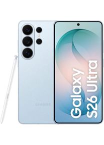 Samsung Smartphone "Galaxy S26 Ultra", Energieeffizienz: A, sky blau, 512 GB, Mobiltelefone, Smartphone