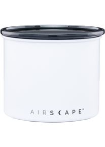 Vorratsdose AIRSCAPE "Airscape", wei&szlig;, B:12,1cm H:14cm L:12,1cm &Oslash;:12,1cm, Edelstahl, Kunststoff, Lebensmittelaufbewahrungsbeh&auml;lter, Vorratsdose, mit Ventil-Deckel, robuste Verarbeitung