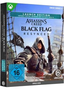 Ubisoft Spielesoftware "Assassin&rsquo;s Creed Black Flag Resynced - Launch Edition", ohne farbbezeichnung, Xbox Series X, Spielesoftware, Spielesoftware