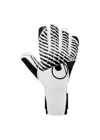 Torwarthandschuhe Uhlsport "Torwarthandschuhe FM Supergrip+ HN", Herren, Gr. 8,5, wei&szlig;, schwarz, Obermaterial: 81% Gummi rubber. 13% Polyester PES. 6% Nylon NY., Handschuhe Torwarthandschuhe