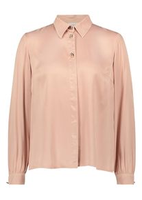 Satinbluse Cartoon "Satin-Bluse mit Kn&ouml;pfen", Damen, Gr. 44, beige (peach beige), Obermaterial: 100% Viskose CV., Blusen Satinbluse