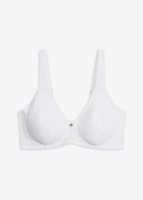 Minimizer-BH med vadderade axelband - vit - storlek 80C - bonprix