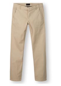 Chinohose PEAK TIME "Chinohose Astron", Herren, Gr. 31, L&auml;nge 34, crater beige, Obermaterial: 68% Baumwolle CO. 30% Lyocell CLY. 2% Elasthan EL., gerade, unten schmal lang, Hosen Chinohose, Elegante Herrenhose mit Bio-Baumwolle