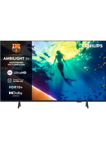 Philips LED-Fernseher "43PUS8000/12", Energieeffizienz: E, schwarz, 65 &Prime;, Fernseher, Ambilight, Pixel Precise UHD, HDR10+ & HLG, Gaming, Dolby Atmos, LED-Fernseher