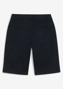 Shorts med stretch och reglerbar midja Regular Fit - svart - storlek 158 - bonprix