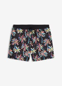 Korta badshorts - svart - storlek 140/146 - bonprix