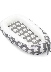 EAQ Babynest Elefant | grau