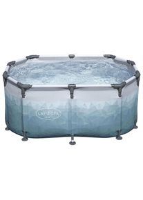 Bestway Badefass, Hellblau, Metall, Kunststoff, 150x90x65 cm, RoHS, Freizeit & Co, Wellness & Gesundheit, Whirlpools