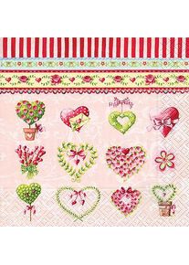 Decoupage szalv&eacute;ta - Romantika - 1 db (decoupage)