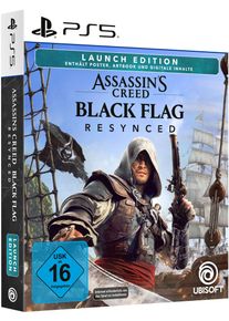 Ubisoft Spielesoftware "Assassin&rsquo;s Creed Black Flag Resynced - Launch Edition", ohne farbbezeichnung, PlayStation 5, Spielesoftware, Spielesoftware