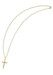 Adelia&acute;s Kette ohne Anh&auml;nger ADELIA&acute;S "Herren Halskette mit Anh&auml;nger &iquest; Kreuz aus Edelstahl" Gr. 61, gold, Halsketten, Herren, Edelstahl, Kette ohne Anh&auml;nger