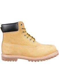 Wanderschuh SAFETY JOGGER WORKS "Everest", Herren, Gr. 46, braun (hellbraun), Obermaterial: 50% Rindsleder Leather cow. 50% Lammleder LEL., Schuhe Wanderschuh