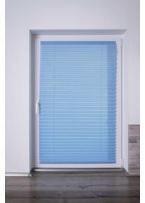 Plissee K-home "COMO", blau (iceblau), B:80cm H:130cm, Obermaterial: 100% Polyester, Plissees, Plissee