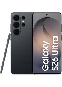 Samsung Smartphone "Galaxy S26 Ultra", Energieeffizienz: A, schwarz, 1000 GB, Mobiltelefone, Smartphone