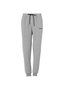 Jogginghose Uhlsport "Jogginghose ESSENTIAL PRO Kids", Jungen, Gr. 164, N-Gr, schwarz (schwarz grau melange), Obermaterial: 72% Baumwolle CO. 28% Polyester PES., Hosen Jogginghose