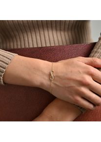 Adelia&acute;s Kettenanh&auml;nger ADELIA&acute;S "Damen Anh&auml;nger &iquest; Unendlichkeitszeichen Anh&auml;nger aus 925 Silber", gold, Schmuckanh&auml;nger, Damen, Kettenanh&auml;nger
